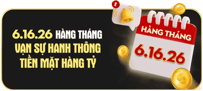 Banner khuyến mãi chào mừng bắn cá BM66